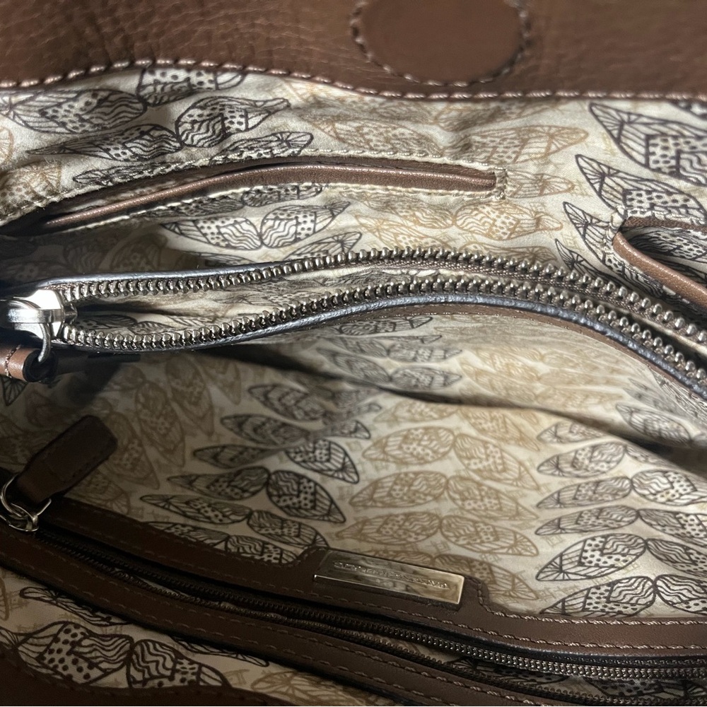 Nanette Lepore Brown and Tan Shoulder Bag - Picture 3 of 3